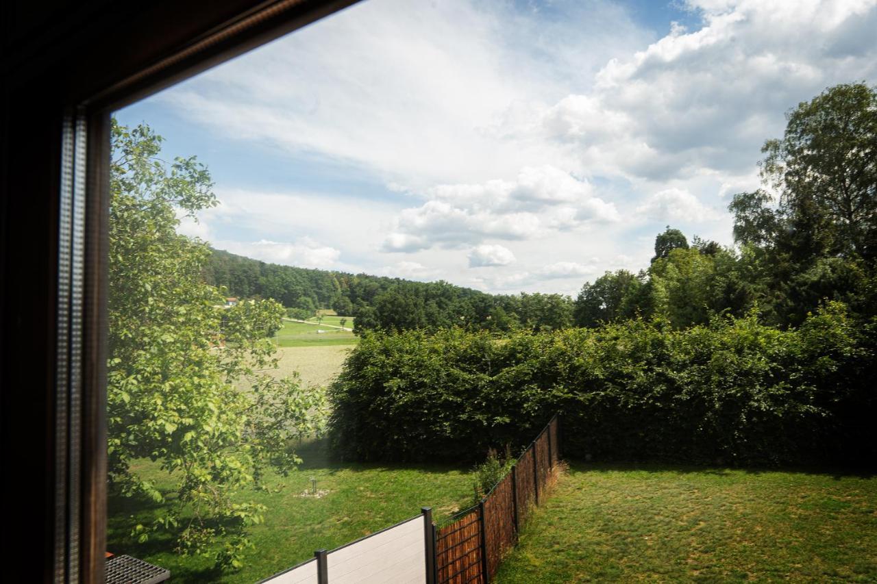 Appartement Bleibe Am Moritzberg à Haimendorf Extérieur photo